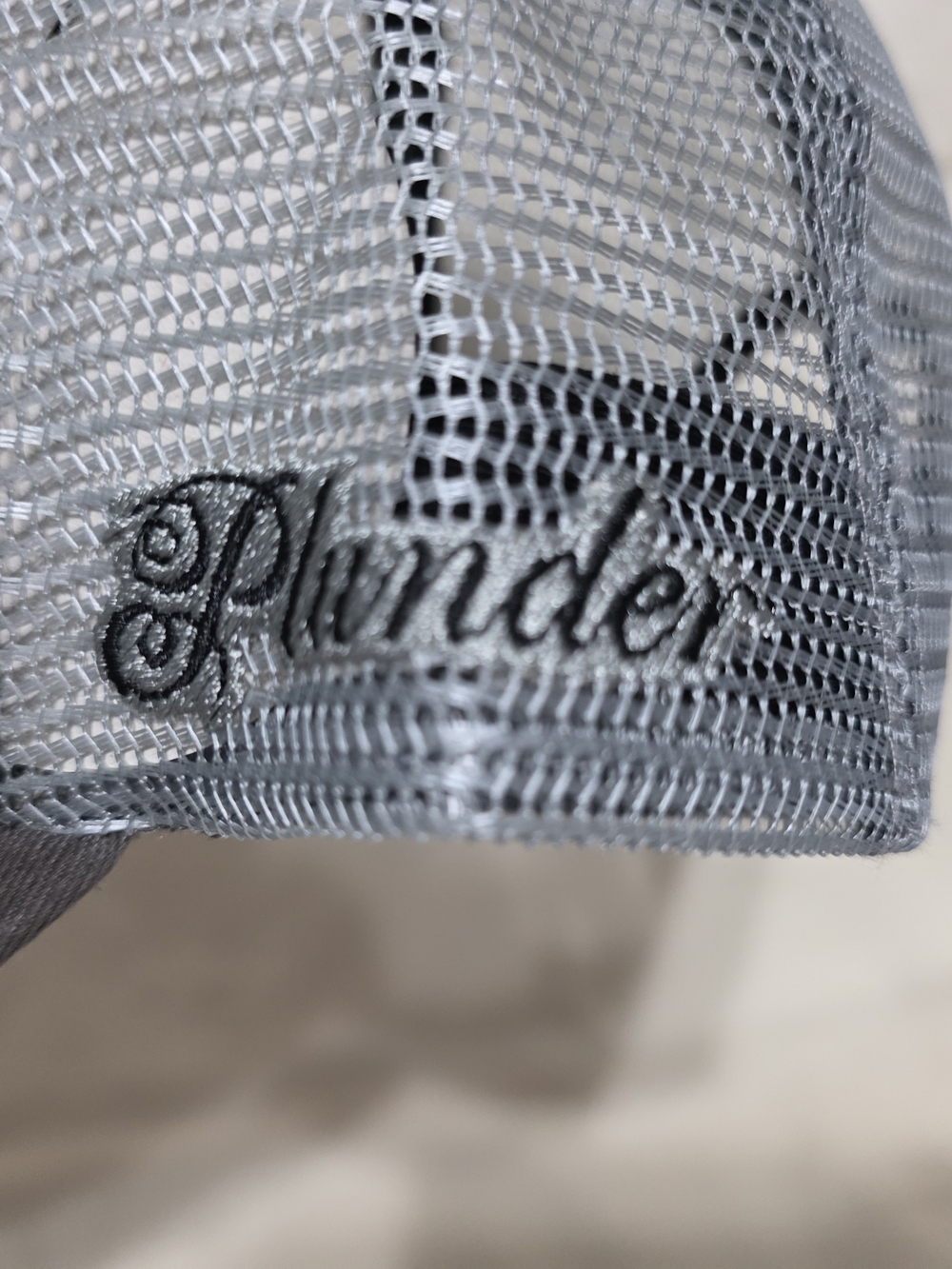 Plunder 'All About the Hustle' Patch Trucker Cap - Black with Multicolor Patch - Picture 3 of 5